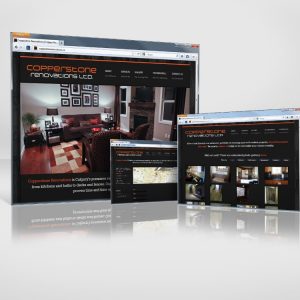 Calgary real estate renovations company website and branding