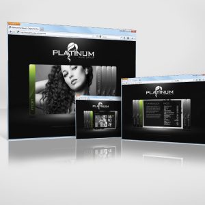 Calgary hair salon website and branding